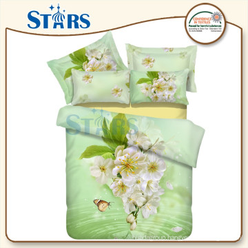 GS-FM3DF-21 popular classic home textile 100% polyester bedsheet printed fabric design